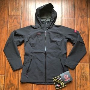Mammut Wenaha GoreTex Full Zip Rain Jacket NWT